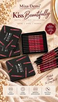 Miss Demi Kiss Matte Lipliner 12- Pcs Set