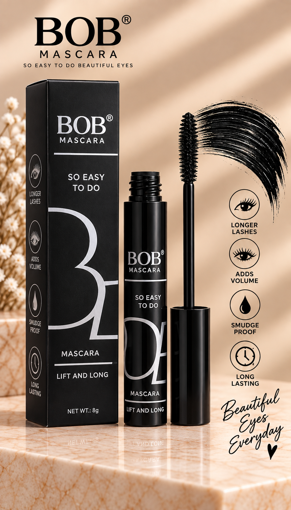 Bob Super Curl Mascara Waterproof