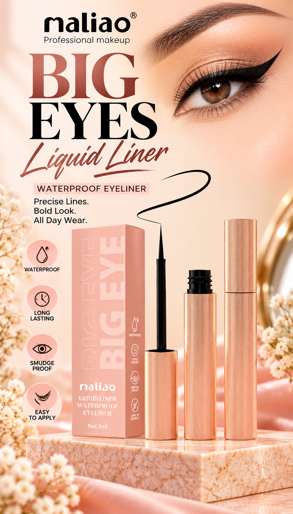 Maliao Big Eyes Liquid Liner