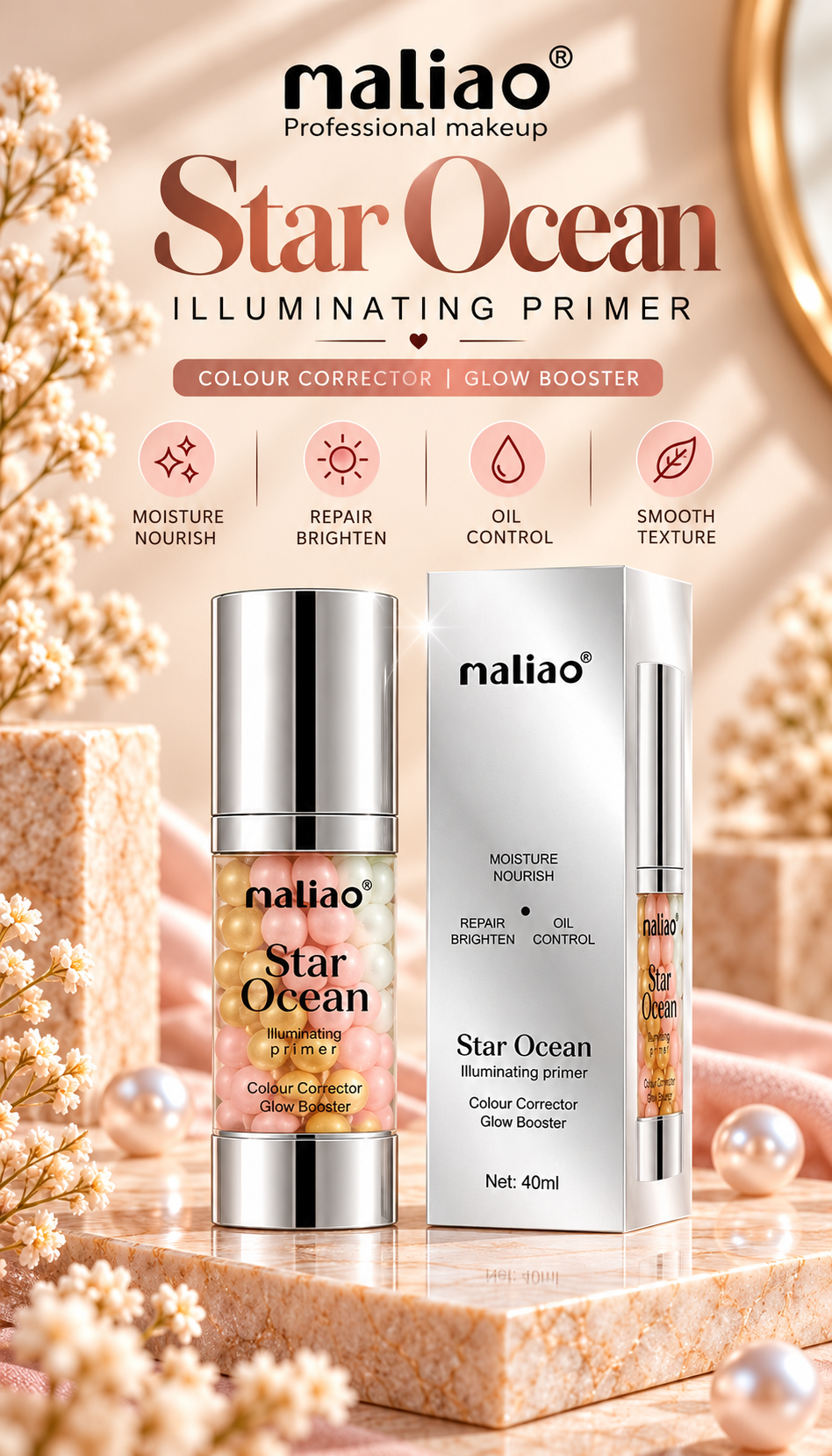 Maliao Star Essence Glowing Primer