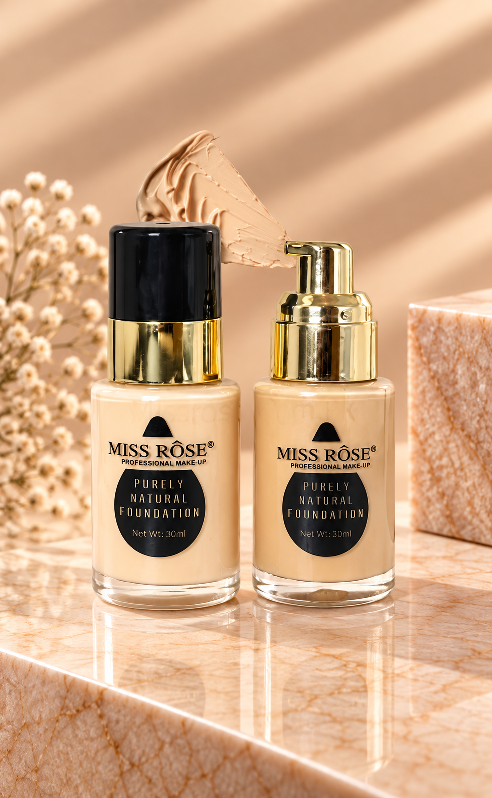 Miss Rose Purely Natural Foundation