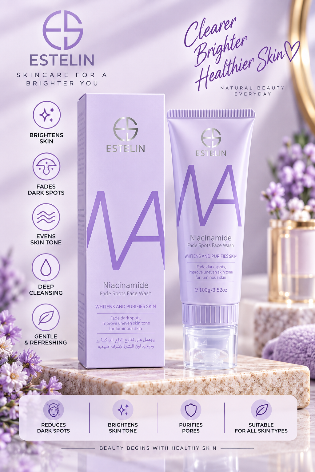 Estelin Face Wash Collection