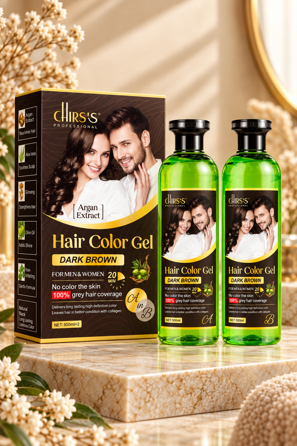 Chirss Natural Hair Color
