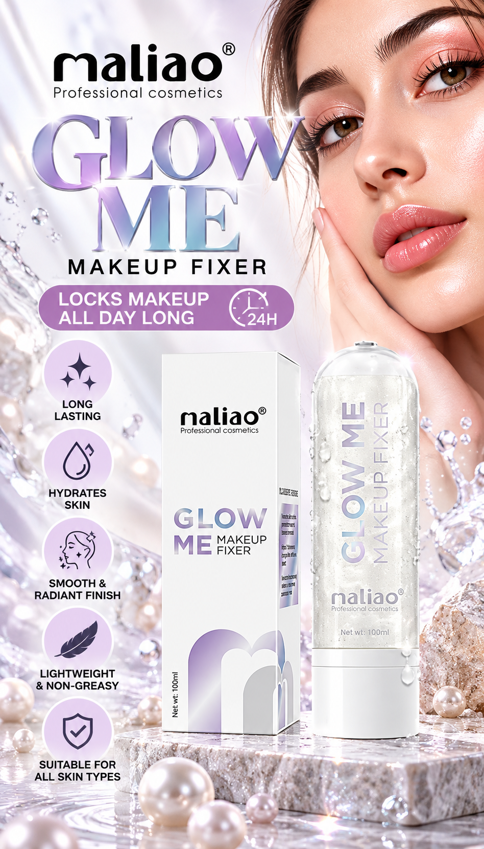 Maliao Glow Me Makeup Fixer