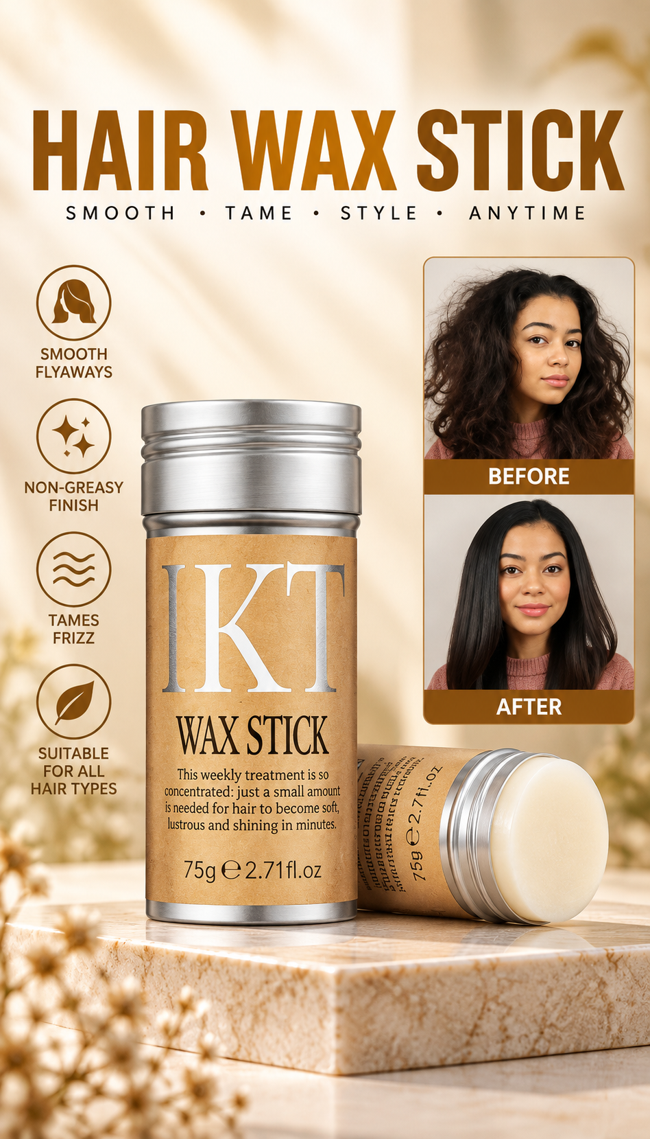IKT Hair Wax Stick
