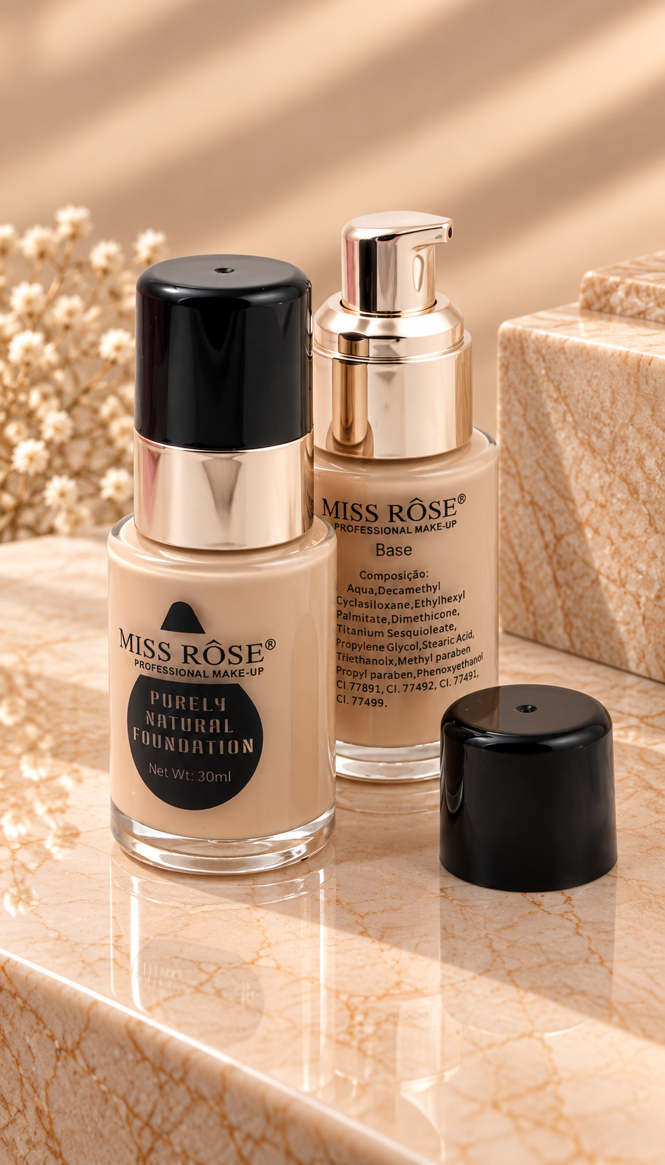 Miss Rose Purely Natural Foundation